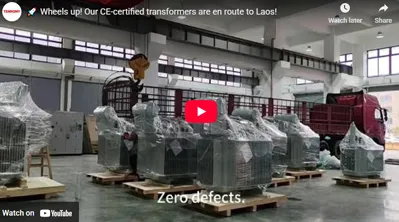 Wheels up! Our CE-certified transformers are en route to Laos!