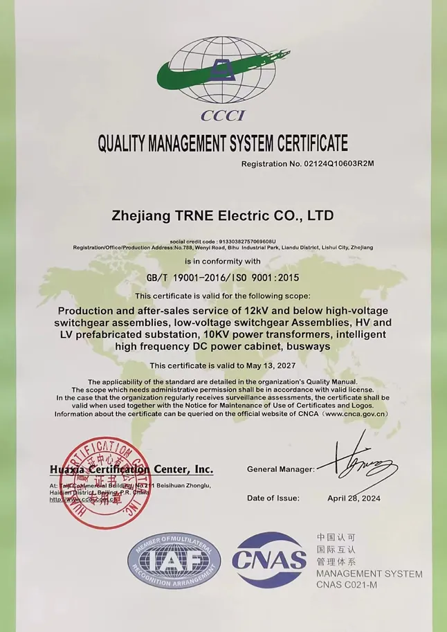 electric distribution equipment
