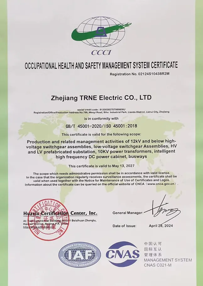 electrical power distribution equipment