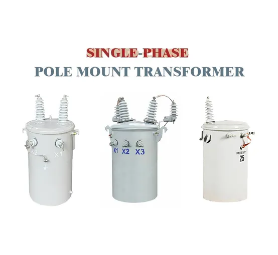 single pole mounted transformer