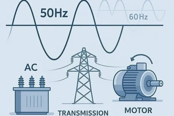 Why 50 Hz frequency is used in electrical power systems?