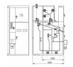 Diagram of Metal-Enclosed Switchgear Diagram of Metal-Enclosed Switchgear