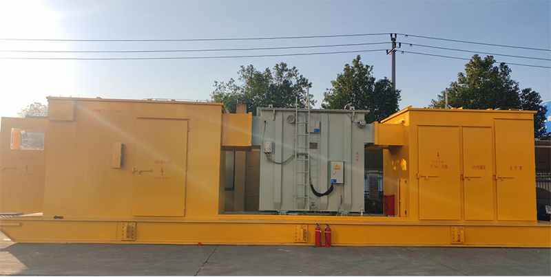 Tenrony Electric successfully delivered 35kV mine sled-type mobile substation project, facilitating efficient power supply in the Pingshuo open-pit mining area of Shanxi Tenrony Electric successfully delivered 35kV mine sled-type mobile substation project, facilitating efficient power supply in the Pingshuo open-pit mining area of Shanxi