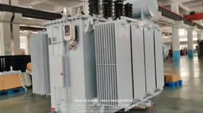 Daily life working in a transformer factory