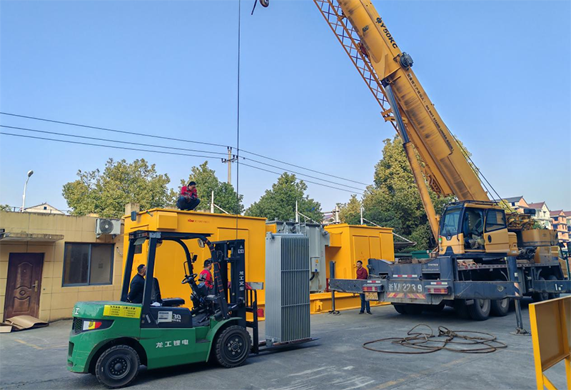 Tenrony Electric successfully delivered 35kV mine sled-type mobile substation project, facilitating efficient power supply in the Pingshuo open-pit mining area of Shanxi Tenrony Electric successfully delivered 35kV mine sled-type mobile substation project, facilitating efficient power supply in the Pingshuo open-pit mining area of Shanxi
