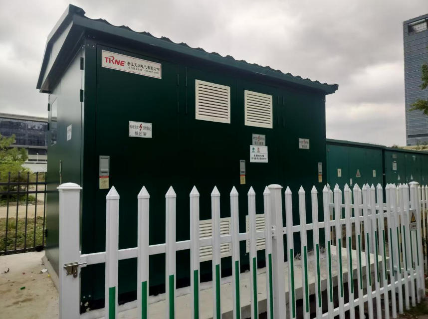 The 12 kV/0.4 kV - 630 kVA prefabricated substation is applied in the high-end residential area in the south, effectively solving the power supply bottleneck and ensuring a stable power supply The 12 kV/0.4 kV - 630 kVA prefabricated substation is applied in the high-end residential area in the south, effectively solving the power supply bottleneck and ensuring a stable power supply